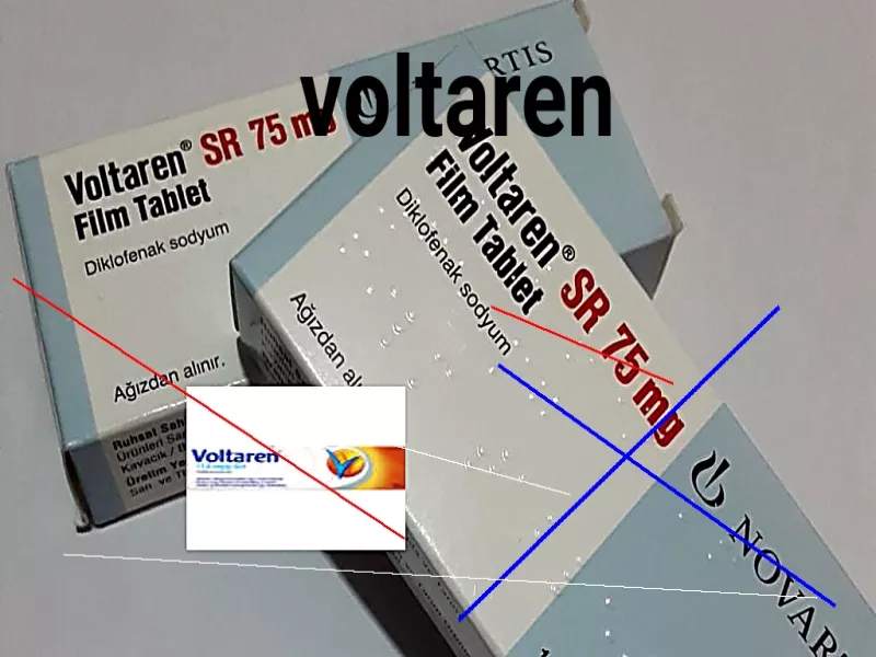 Voltaren comprimés sans ordonnance